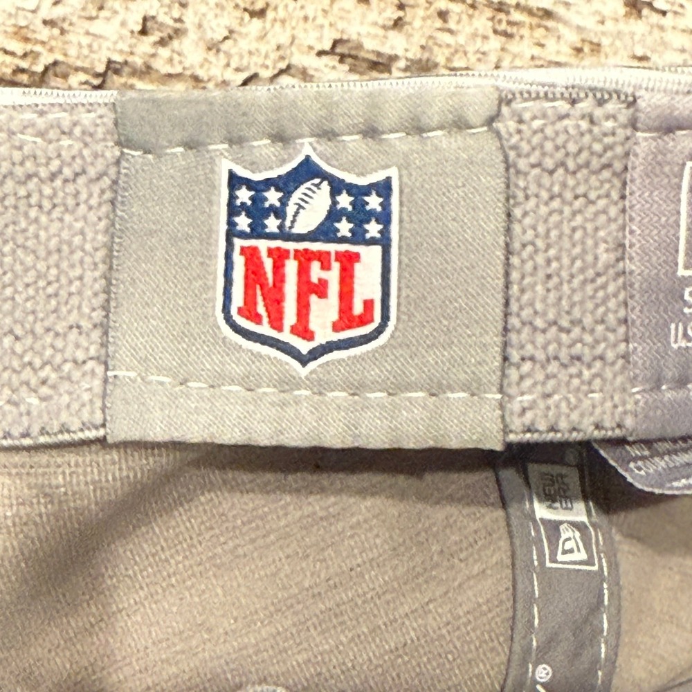 Atlanta Falcons Hat Size S/M Gray Black New Era NFL Training 39THIRTY Fitted NEW - Picture 6 of 9